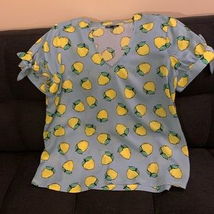 ModCloth Lemon Shirt